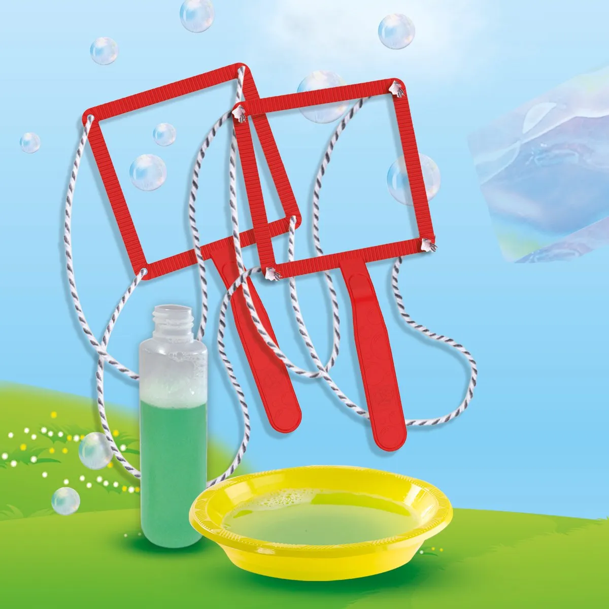 SES Creative Bubble Kubus - Vierkante Bellenblaas - 02272