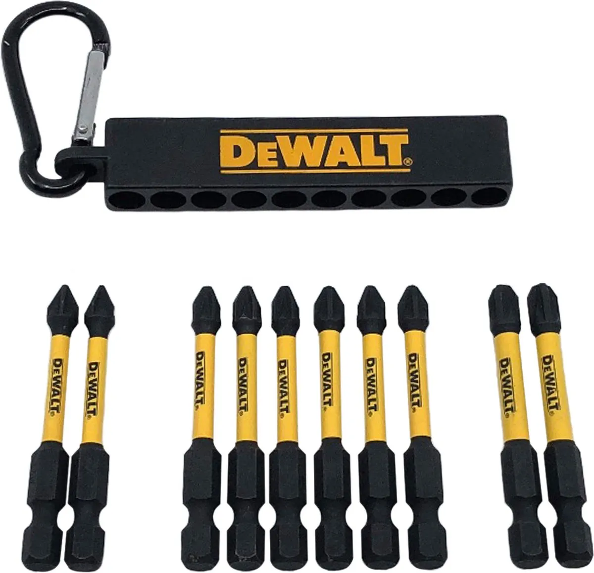 DeWalt DT7276-QZ PZ Pozidriv Bitset 10-delig - 50mm - afbeelding 6 van 6