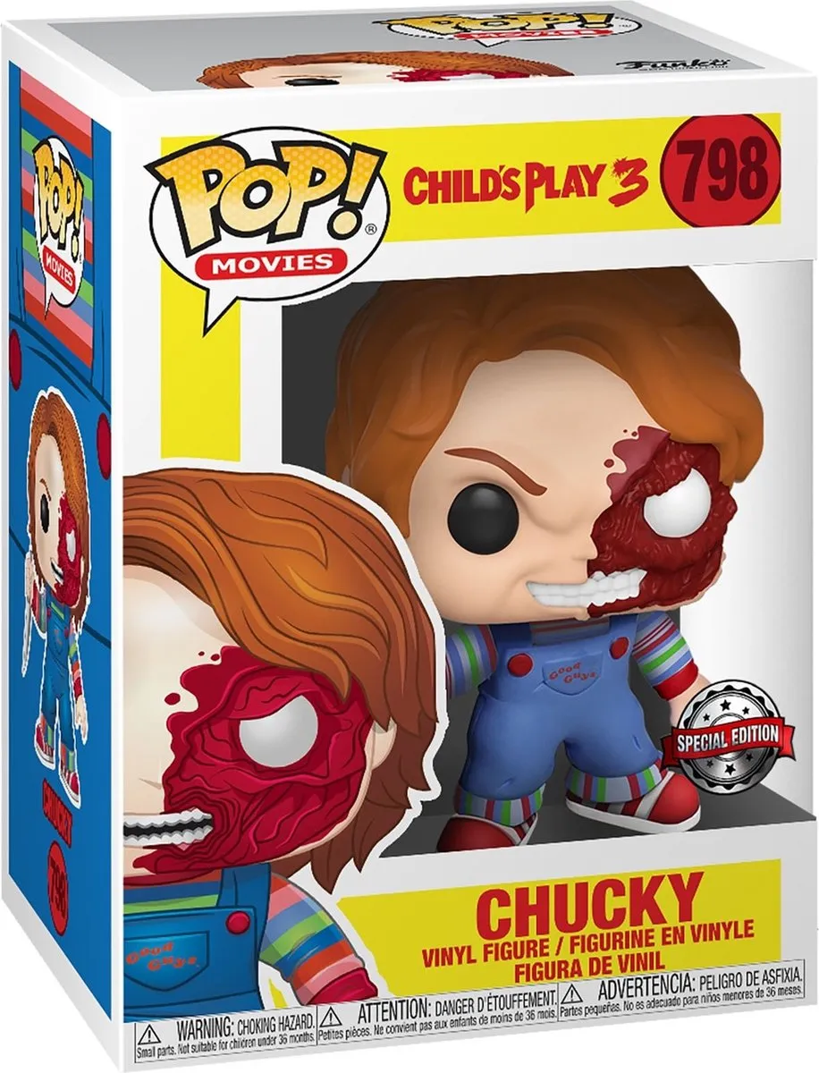 Funko Chucky POP! Movies Vinyl Figure - Child's Play 9cm - Exclusief