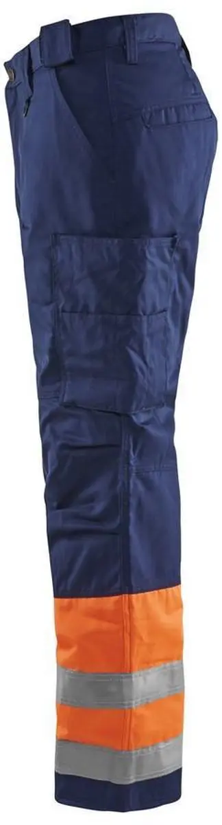 Blåkläder Winterwerkbroek High Vis 1862-1811 - 154 - Oranje/Marineblauw