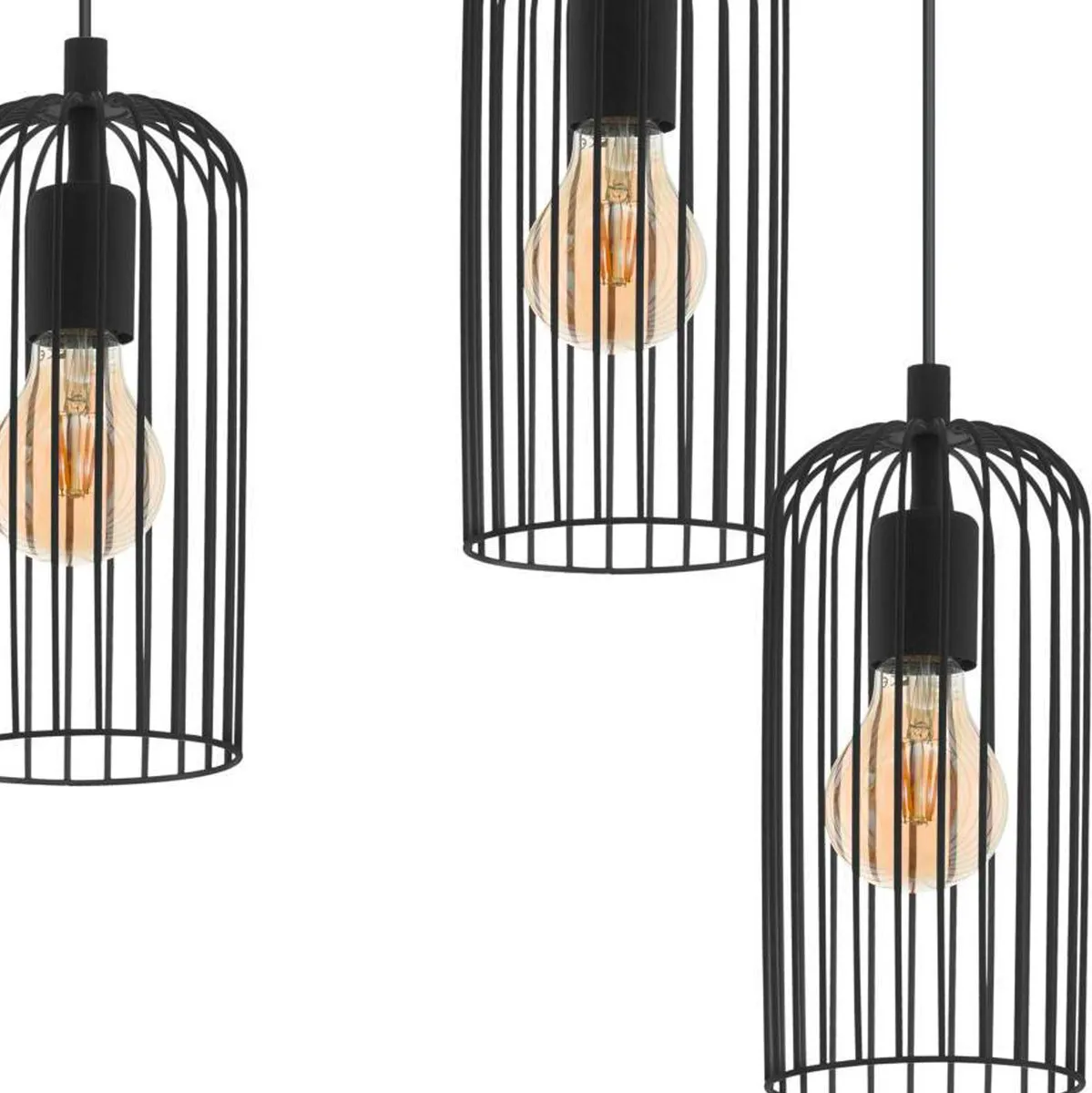 Eglo Roccamena 1 Hanglamp - Ø61,5cm - Zwart