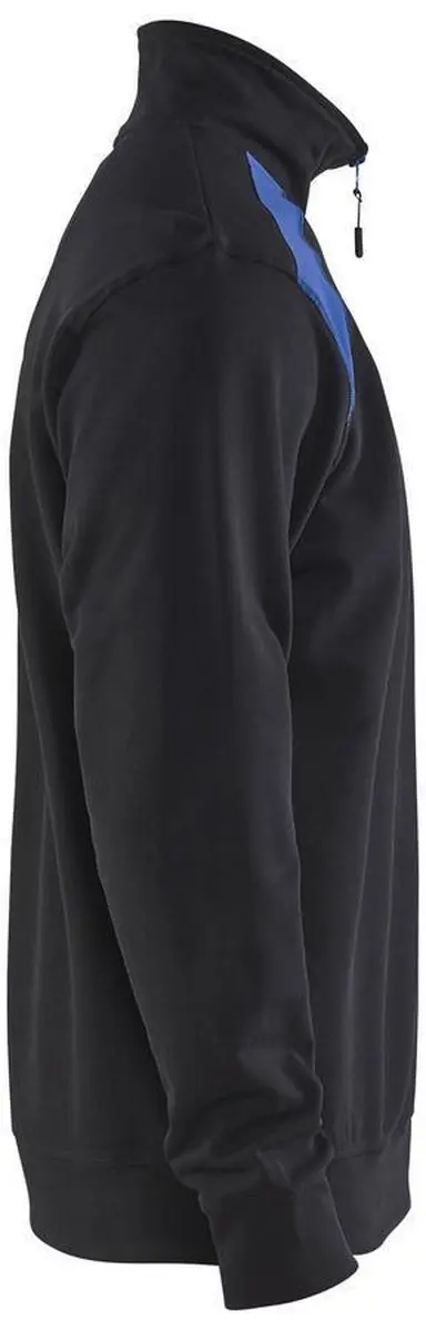 Blåkläder Sweatshirt 3353-1158 - 4XL - Zwart/Korenblauw - afbeelding 6 van 6