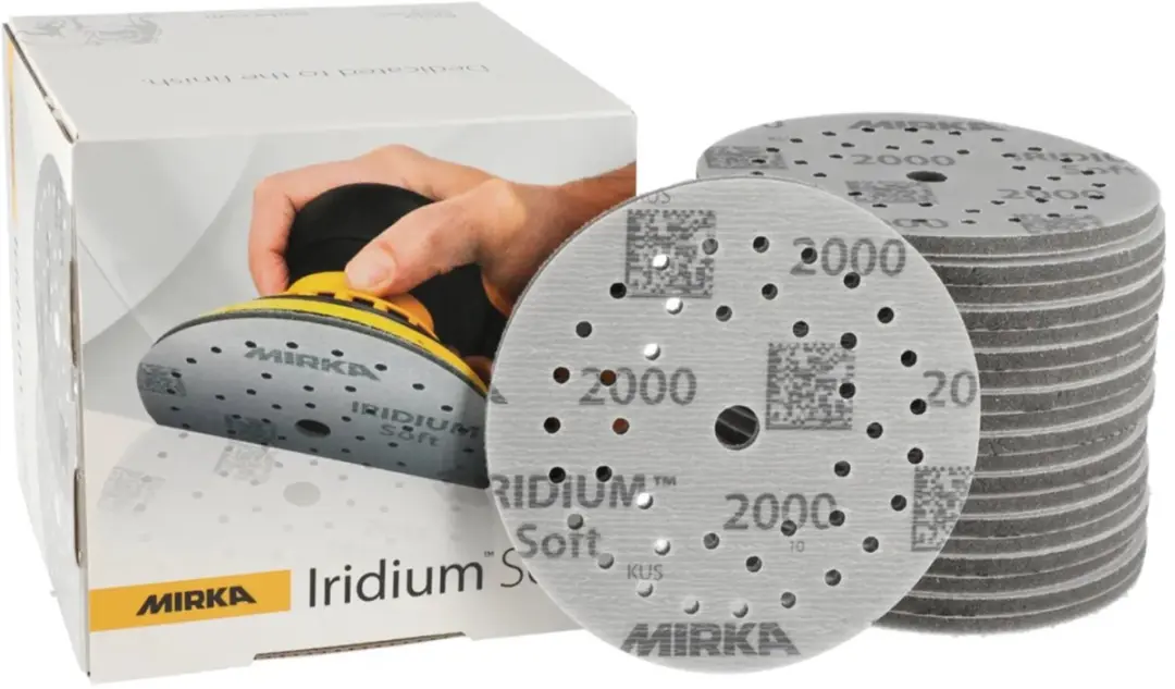 Mirka Iridium Soft 125mm - P1200