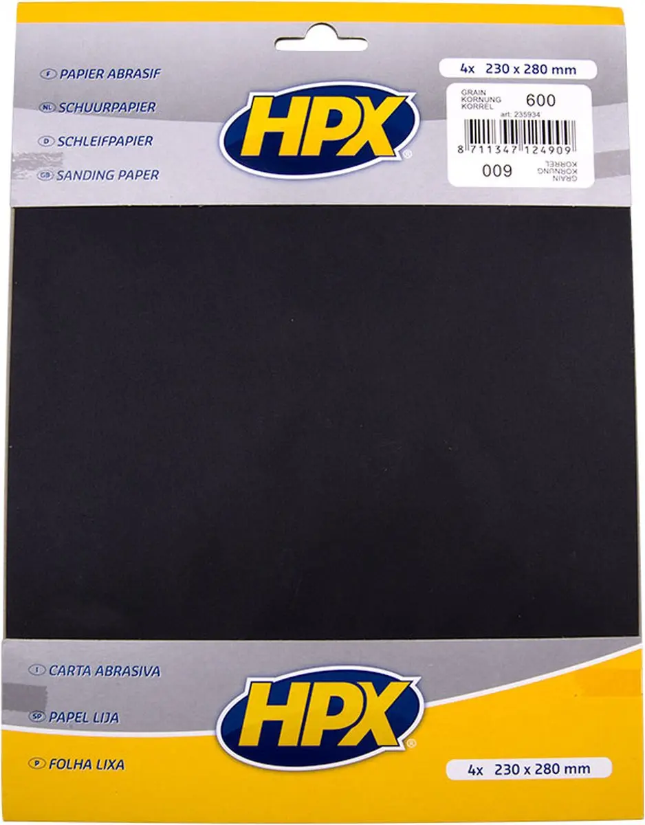 HPX Waterproof Schuurpapier P600