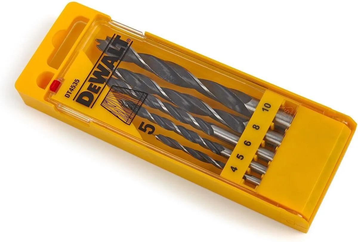 DeWalt DT4535 Houtspiraalborenset 5-delig