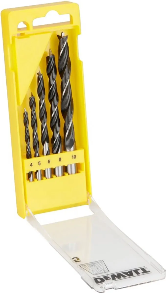 DeWalt DT4535 Houtspiraalborenset 5-delig