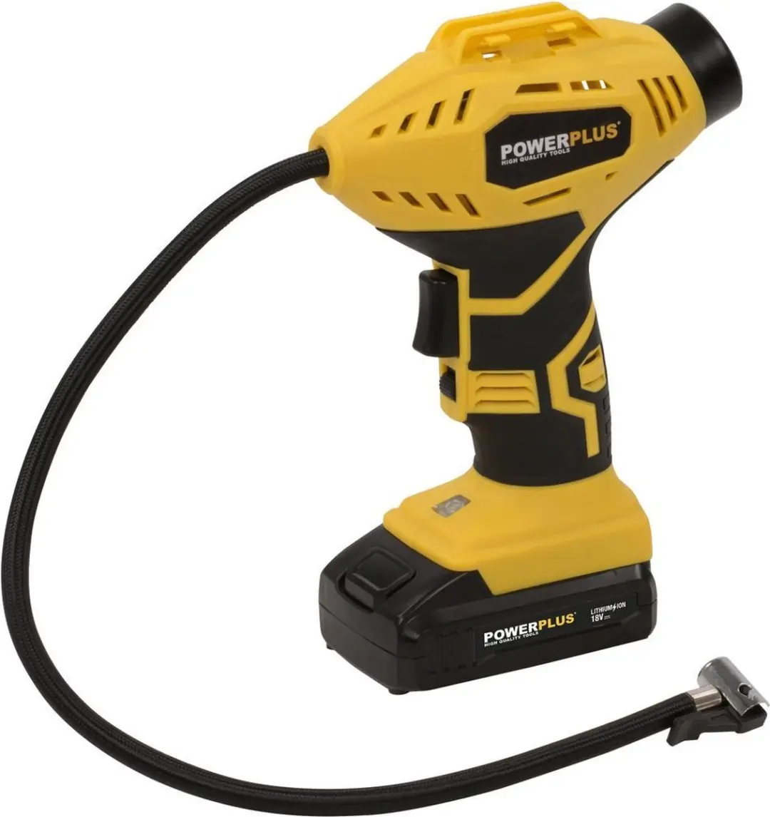 Powerplus POWX1700 Accu Luchtcompressor 18V - 8 bar - 35l/min