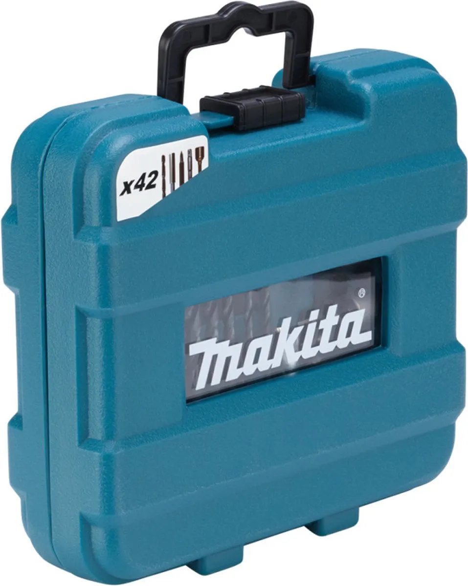 Makita 42-delige Boor- en Bitset - Metaal/Hout