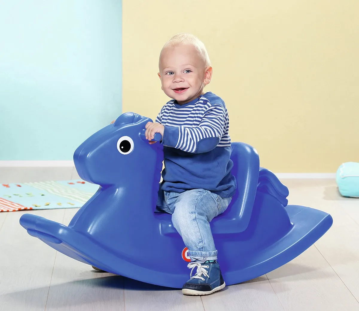 Little Tikes Rocking Horse Blauw