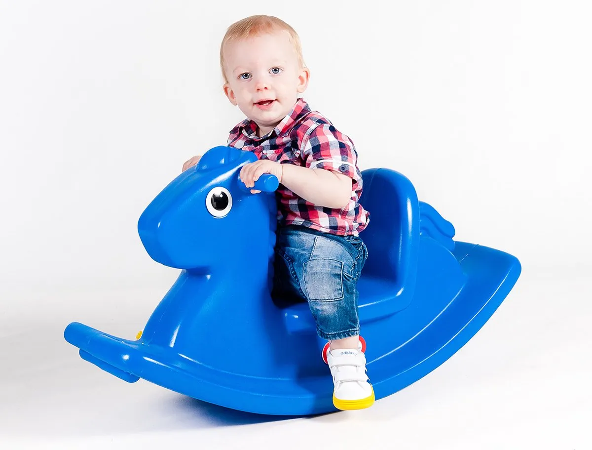 Little Tikes Rocking Horse Blauw - afbeelding 6 van 6
