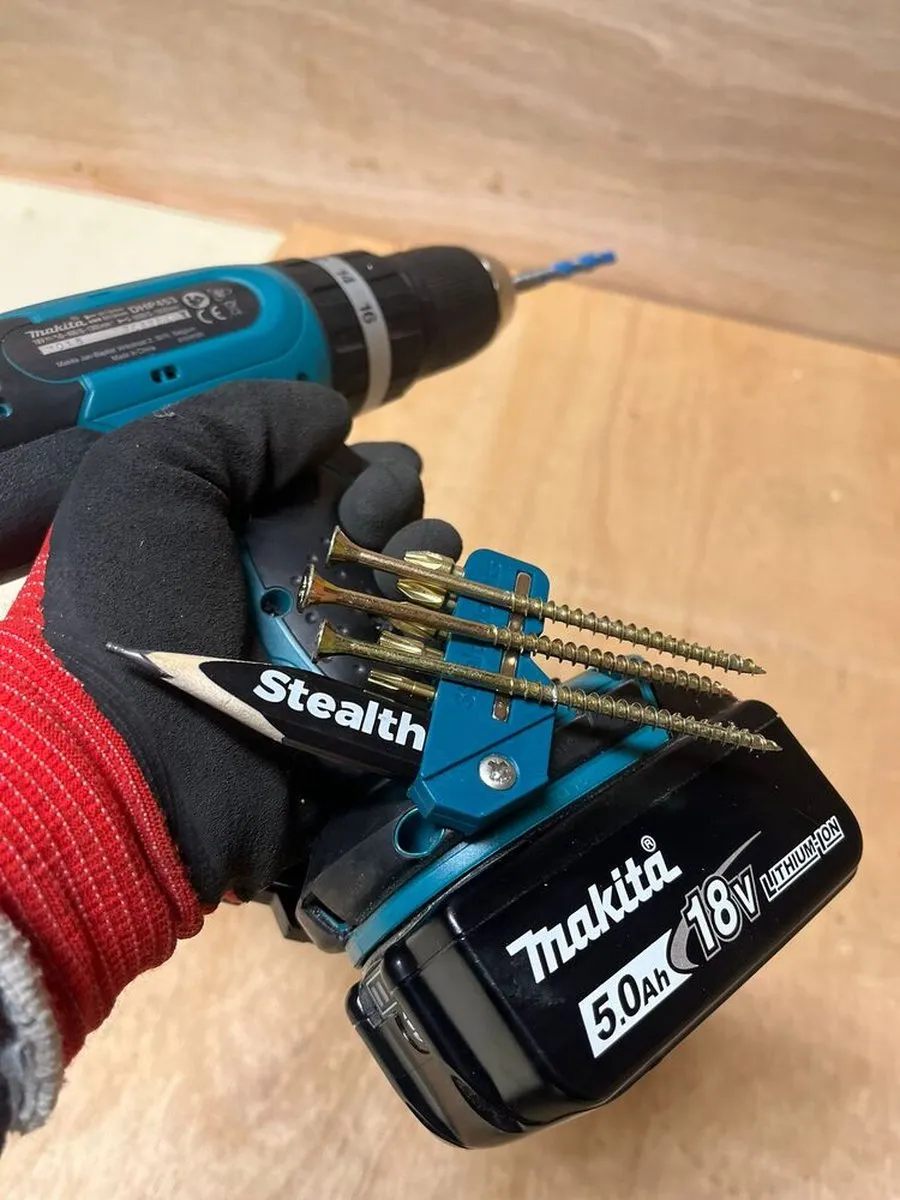Makita Stealth Mount 4590 Bithouder - 2 Stuks - Teal