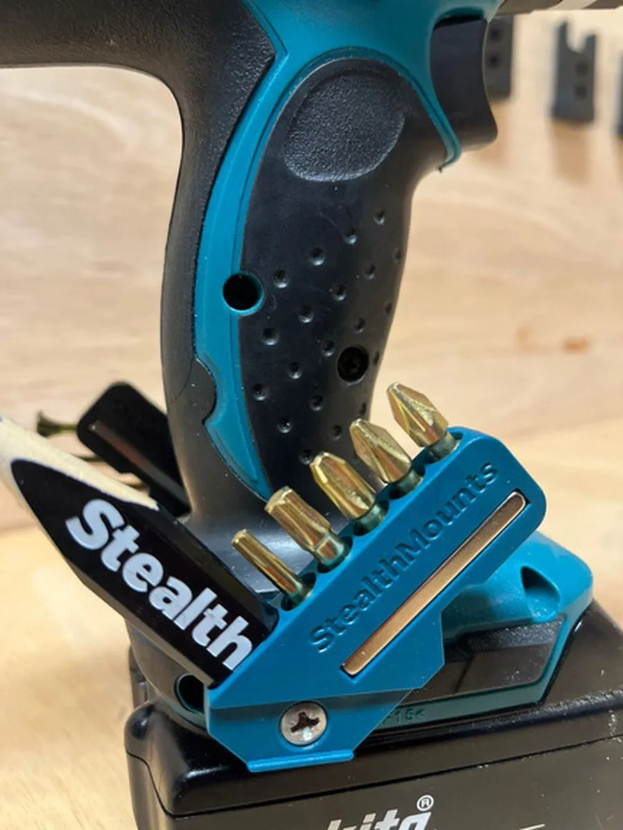 Makita Stealth Mount 4590 Bithouder - 2 Stuks - Teal