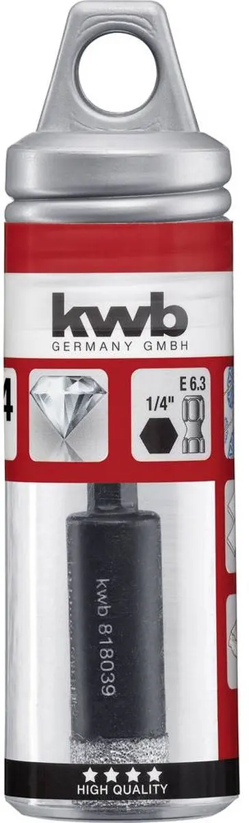 KWB HM Fliesenboor 14mm - 500314 - 1 Stuk