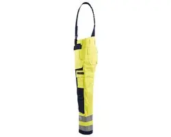 Blåkläder Multinorm Winterwerkbroek 1868-1530 - 62 - High Vis Geel/Marineblauw