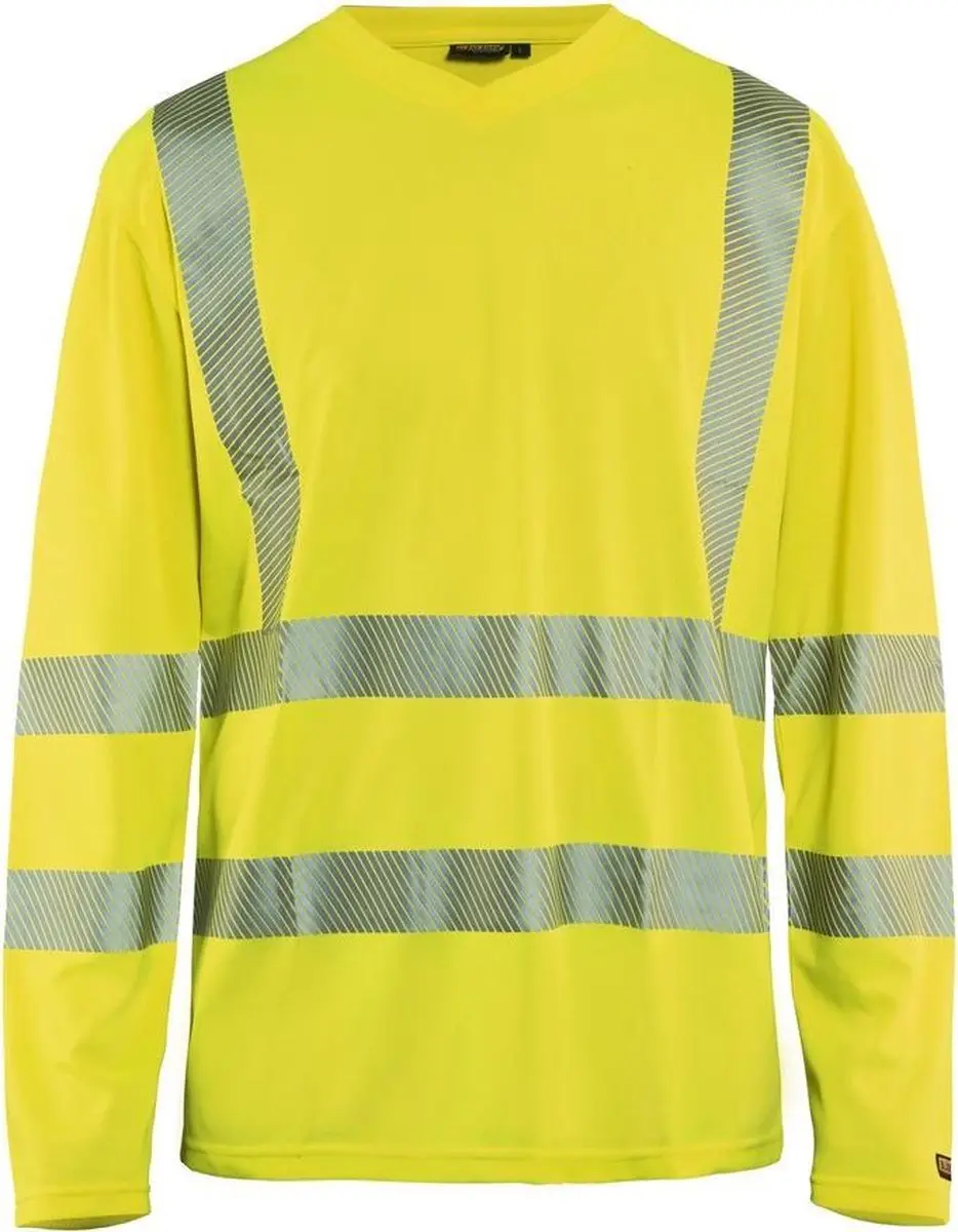 Blåkläder UV-T-shirt Lange mouw High Vis 3385-1013 - 4XL