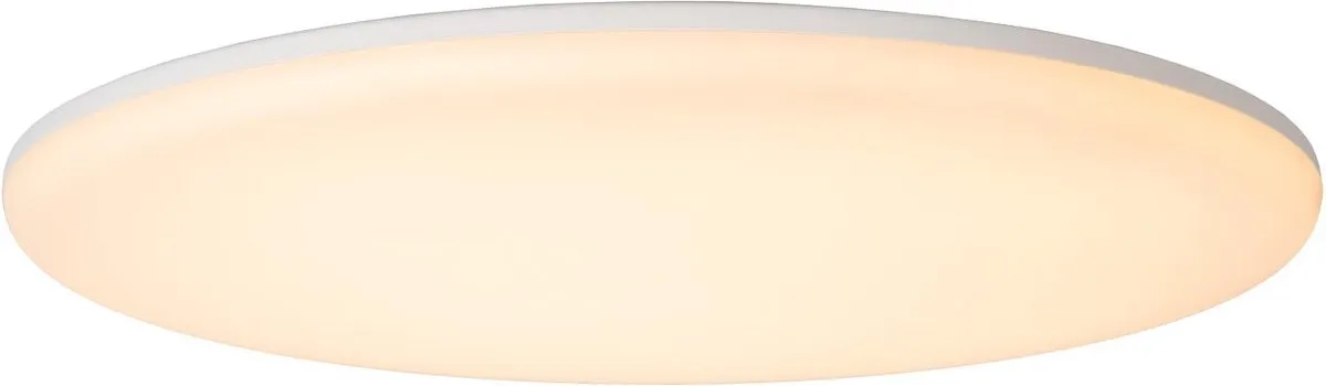 Lucide OLSON Plafondlamp Badkamer Ø35cm LED CCT 3000K/6500K - Opaal