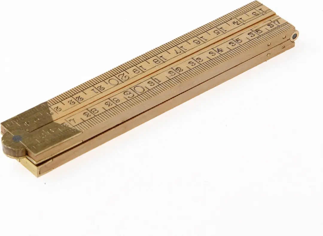 Schuil Duimstok 50cm Palmhout