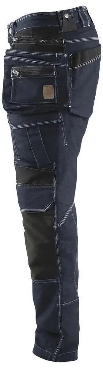 Blåkläder Werkbroek X1900 Stretch - Marineblauw/Zwart - Maat 156