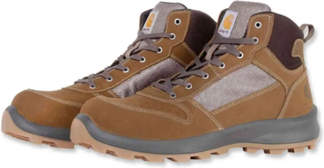 Carhartt Safety Sneaker Mid S1P Werkschoenen Dames - Bruin