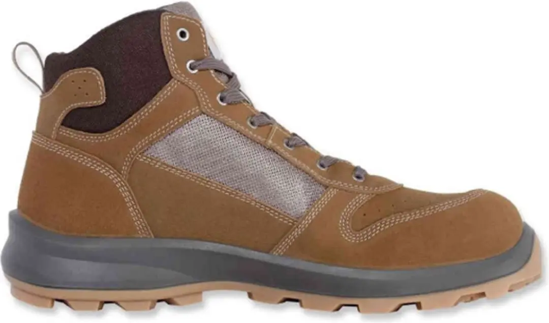 Carhartt Safety Sneaker Mid S1P Werkschoenen Dames - Bruin