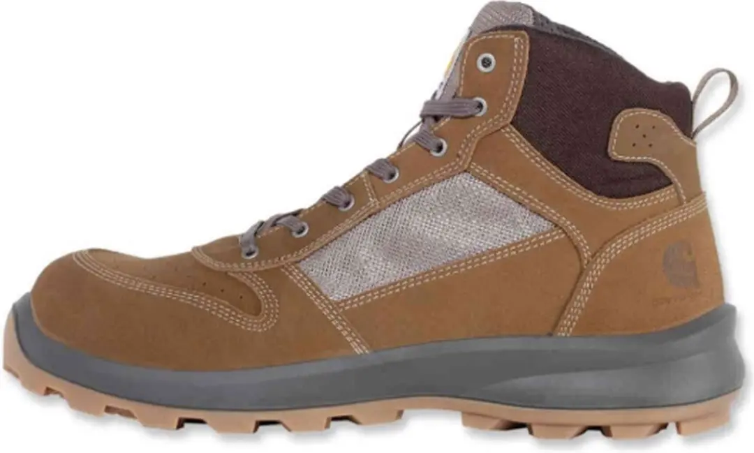 Carhartt Safety Sneaker Mid S1P Werkschoenen Dames - Bruin