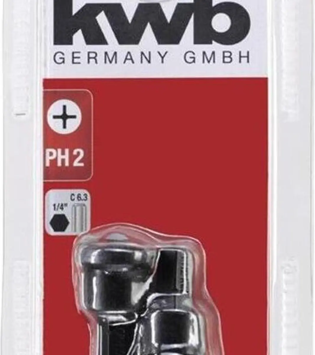 KWB Schroefbit Ph2 voor Gipsplaat 2 Stuks - afbeelding 6 van 6