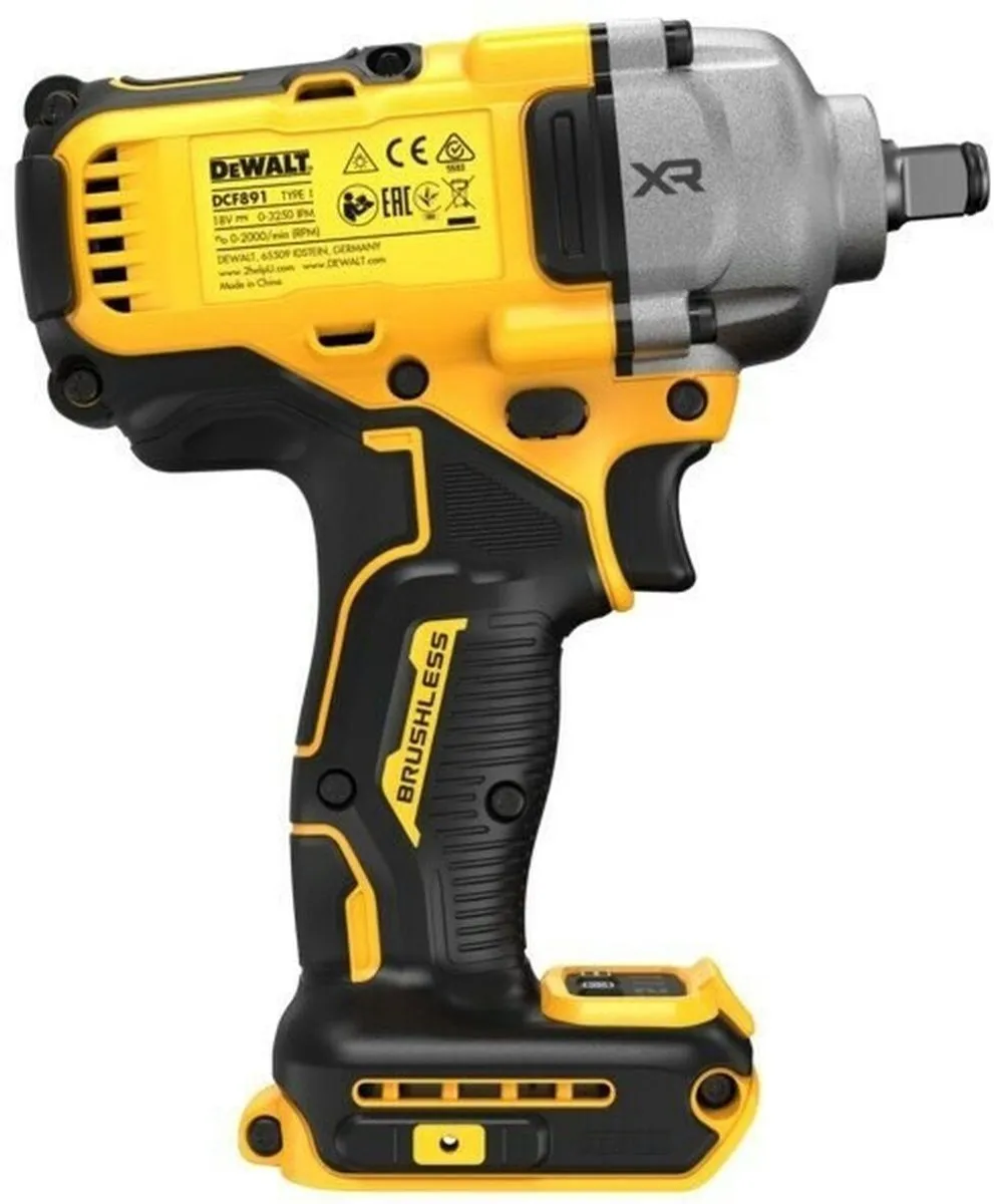 DeWalt DCF891P2T-QW Slagmoersleutel 18V - 2x 5.0Ah Accu - TSTAK Koffer