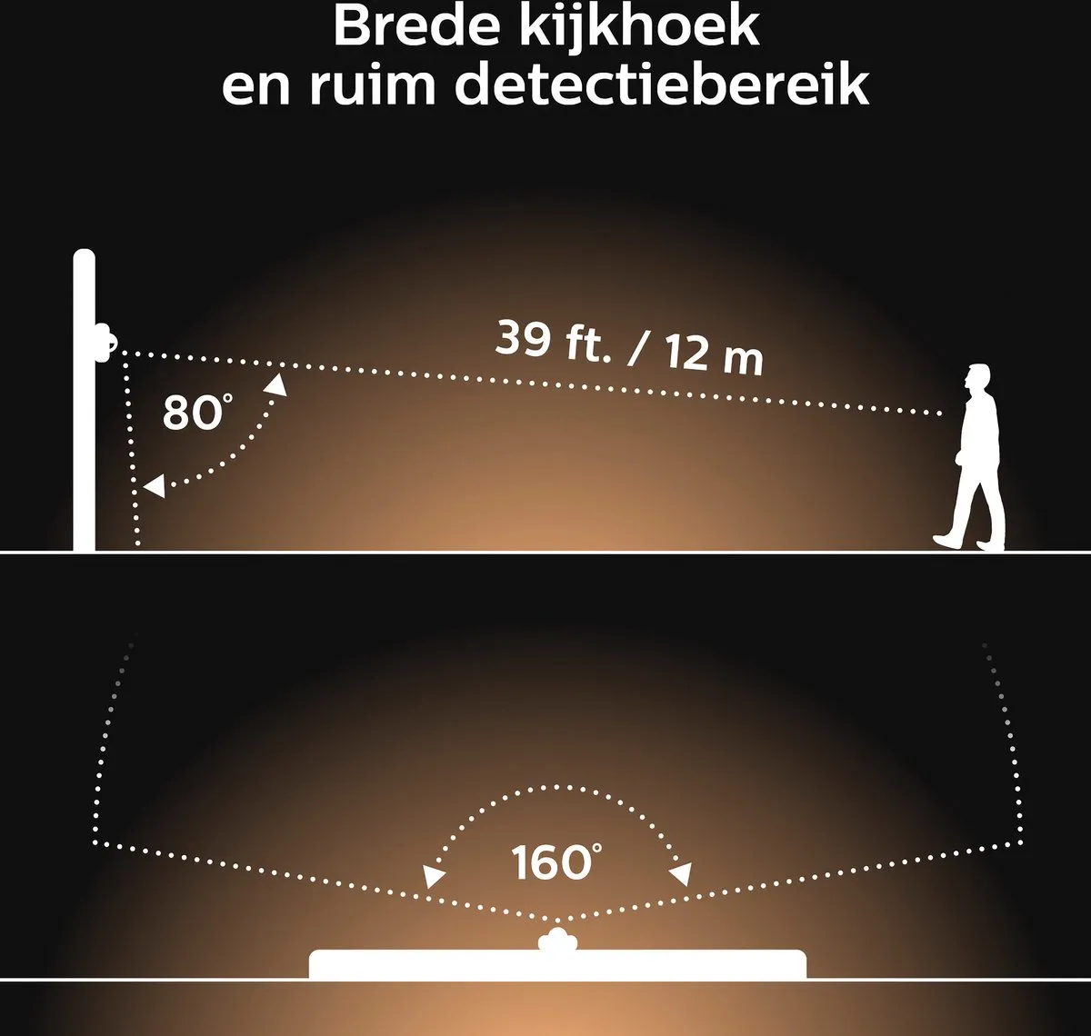 Philips Hue Bewegingssensor Outdoor - Zwart