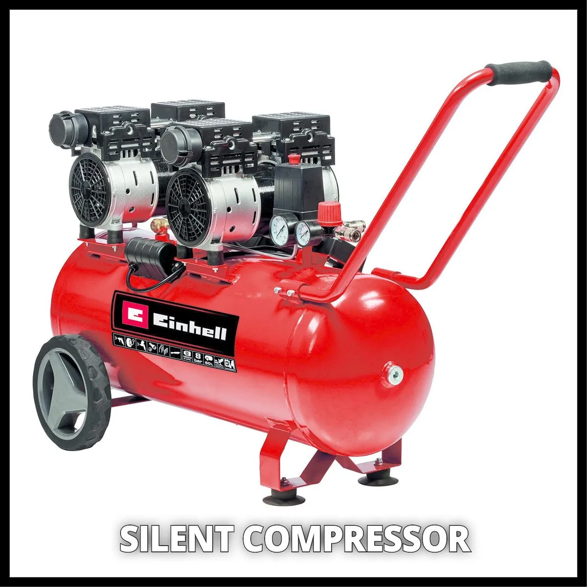 Einhell TE-AC 50 Silent Compressor 1500W - 50L