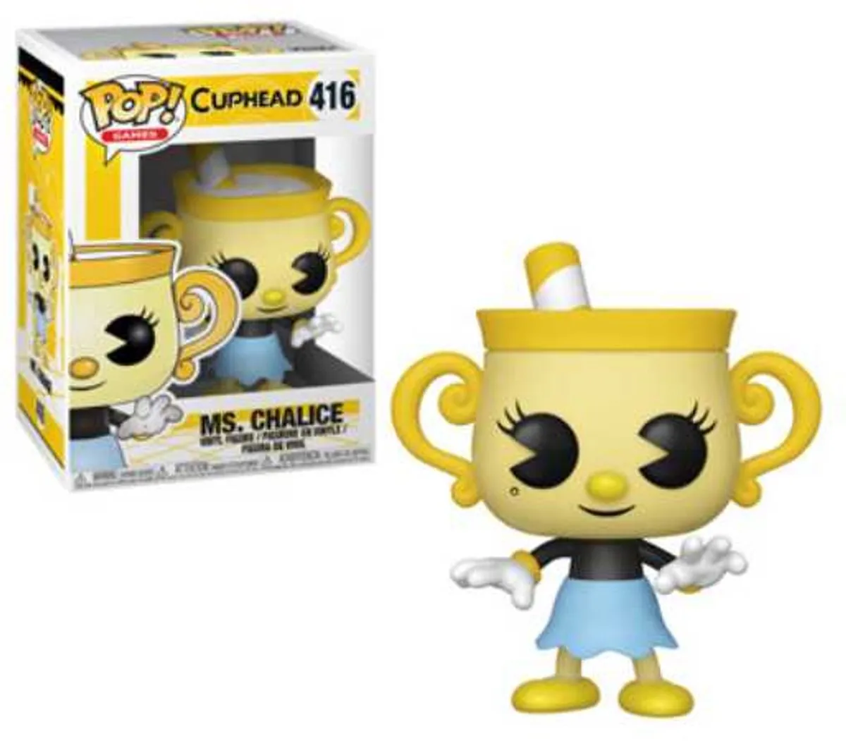 Funko Pop! Games Cuphead Ms. Chalice - 34476 Verzamelfiguur - Multi