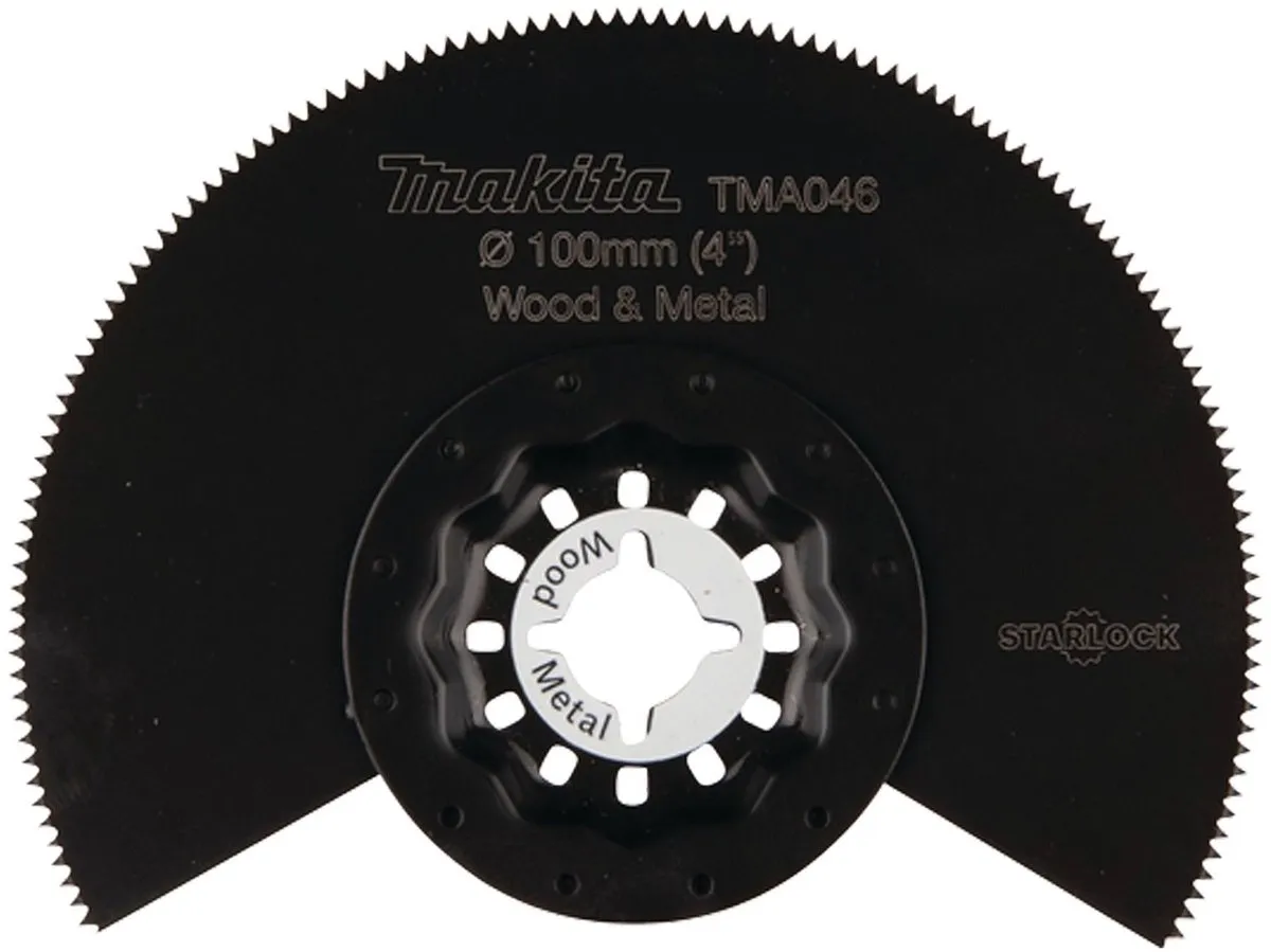 Makita TMA046 Segmentzaagblad 100mm - Hout & Metaal