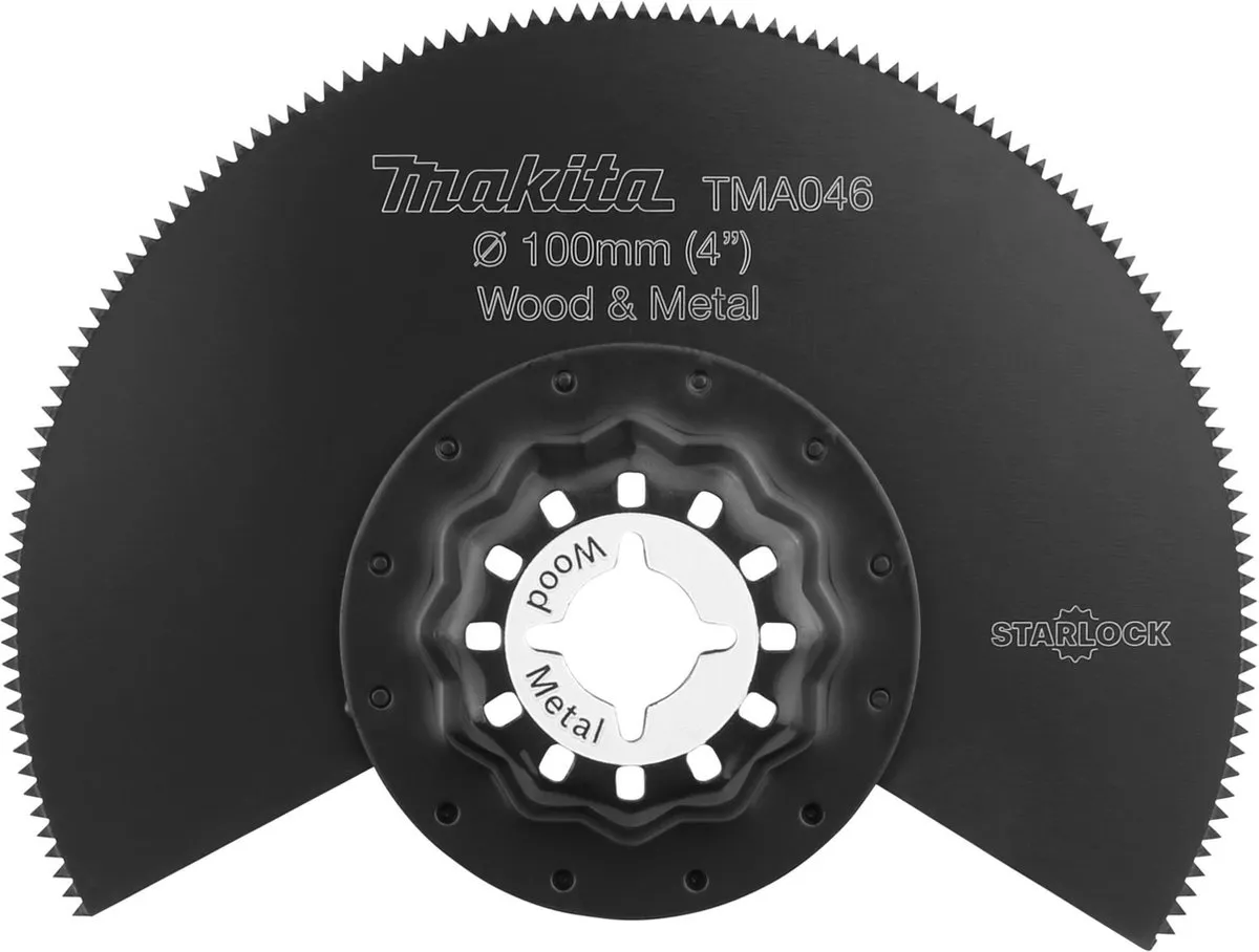 Makita TMA046 Segmentzaagblad 100mm - Hout & Metaal