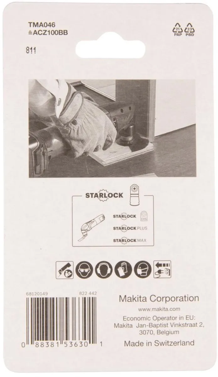 Makita TMA046 Segmentzaagblad 100mm - Hout & Metaal