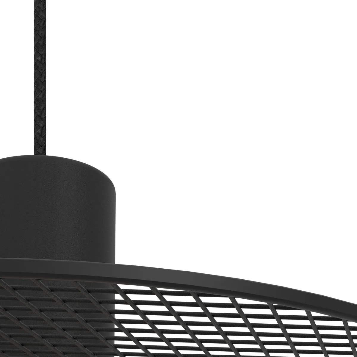 Eglo Ikeston Hanglamp E27 - 98cm - Zwart