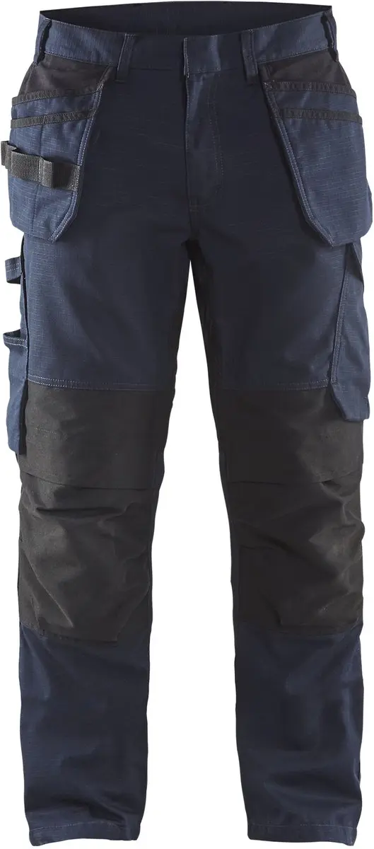Blåkläder Service Werkbroek Stretch 1496-1330 - 48 - Dark Navy/Zwart