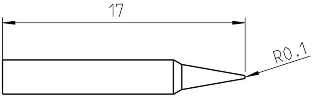 Weller RTP 002 C Soldeerpunt 0.2mm - T0050103399