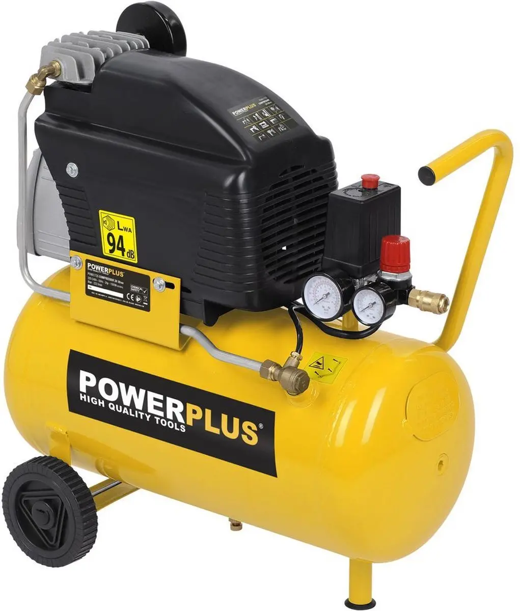 Powerplus POWX1735 Luchtcompressor 1500W - 50L
