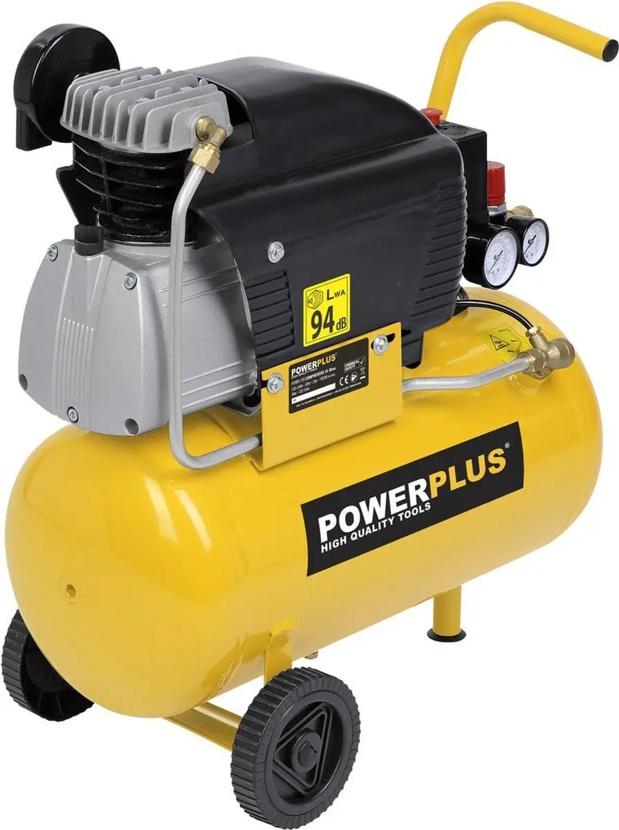 Powerplus POWX1735 Luchtcompressor 1500W - 50L