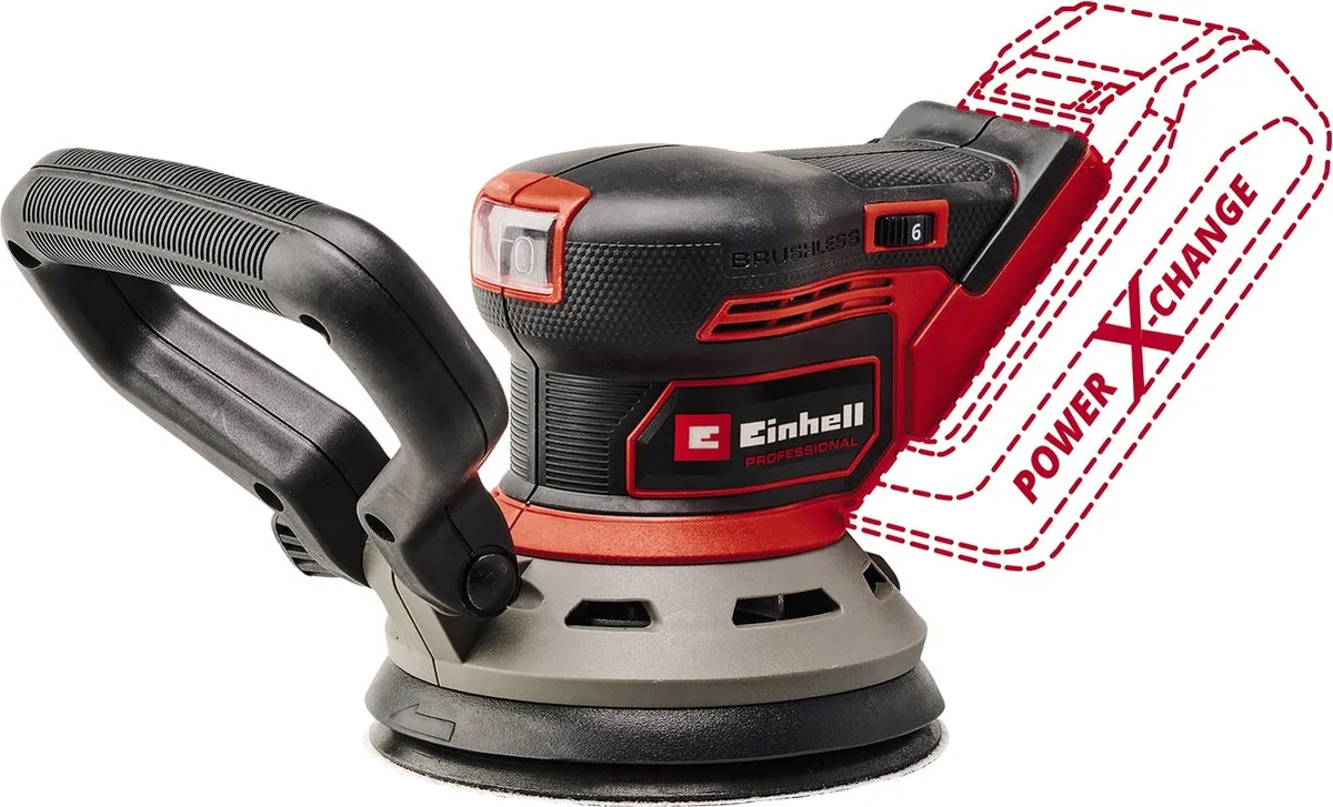 Einhell Accu Excentrische Schuurmachine TP-RS 18/32 Li Solo 125mm - 18V