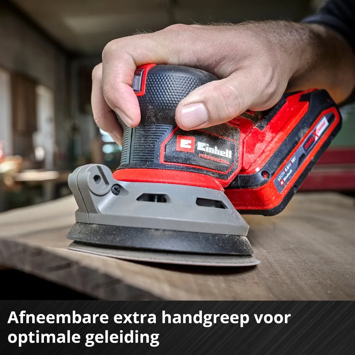 Einhell Accu Excentrische Schuurmachine TP-RS 18/32 Li Solo 125mm - 18V