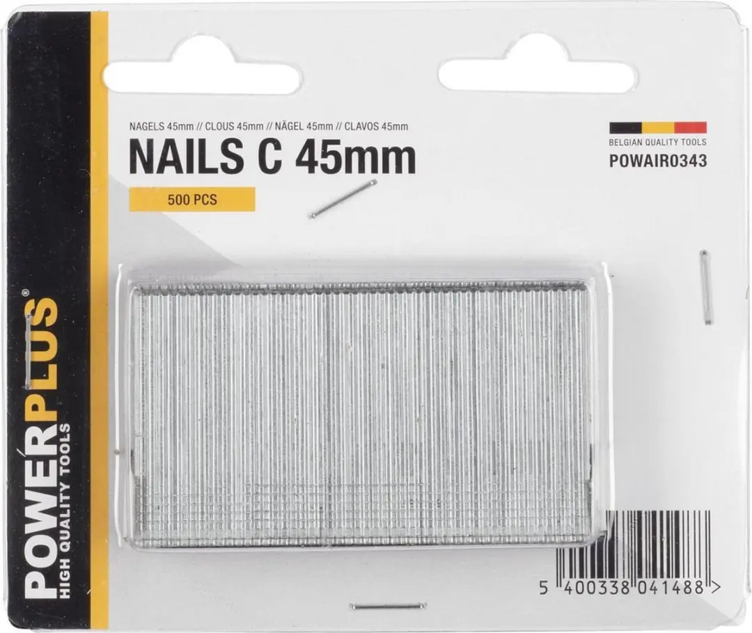 Powerplus POWAIR0343 Nagels 500 Stuks