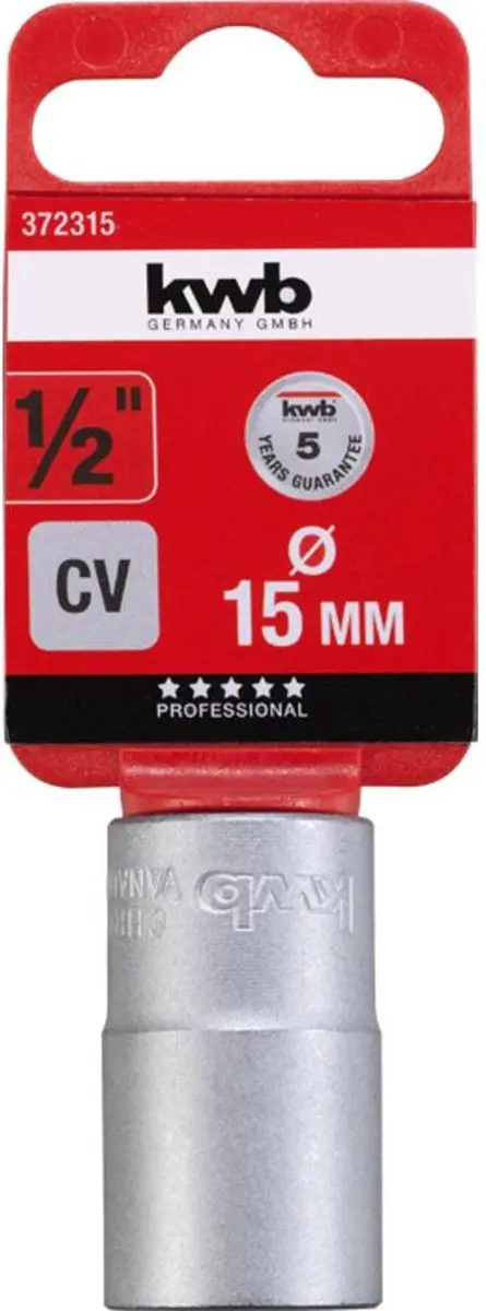 KWB Dopsleutel 15mm