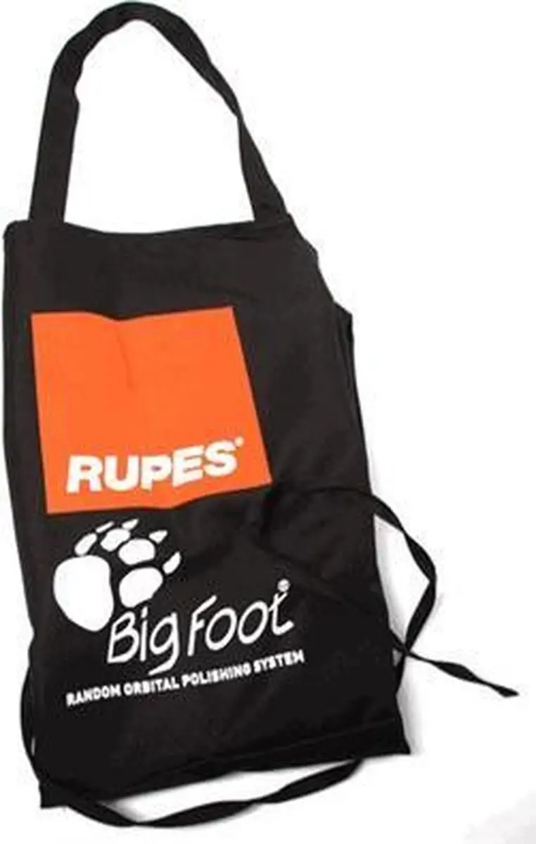 RUPES BigFoot DETAILING APRON Schort Zwart