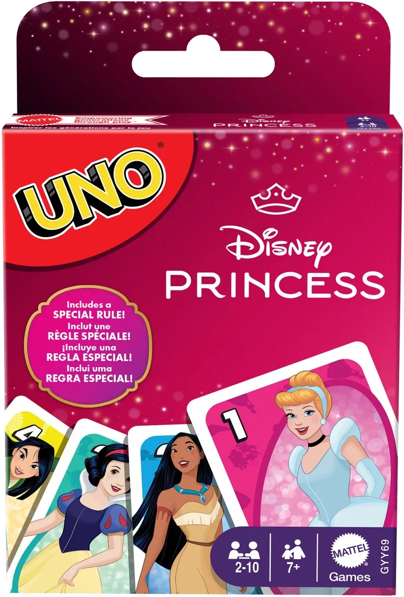 Mattel Games UNO Disney Princess Kaartspel GYY69