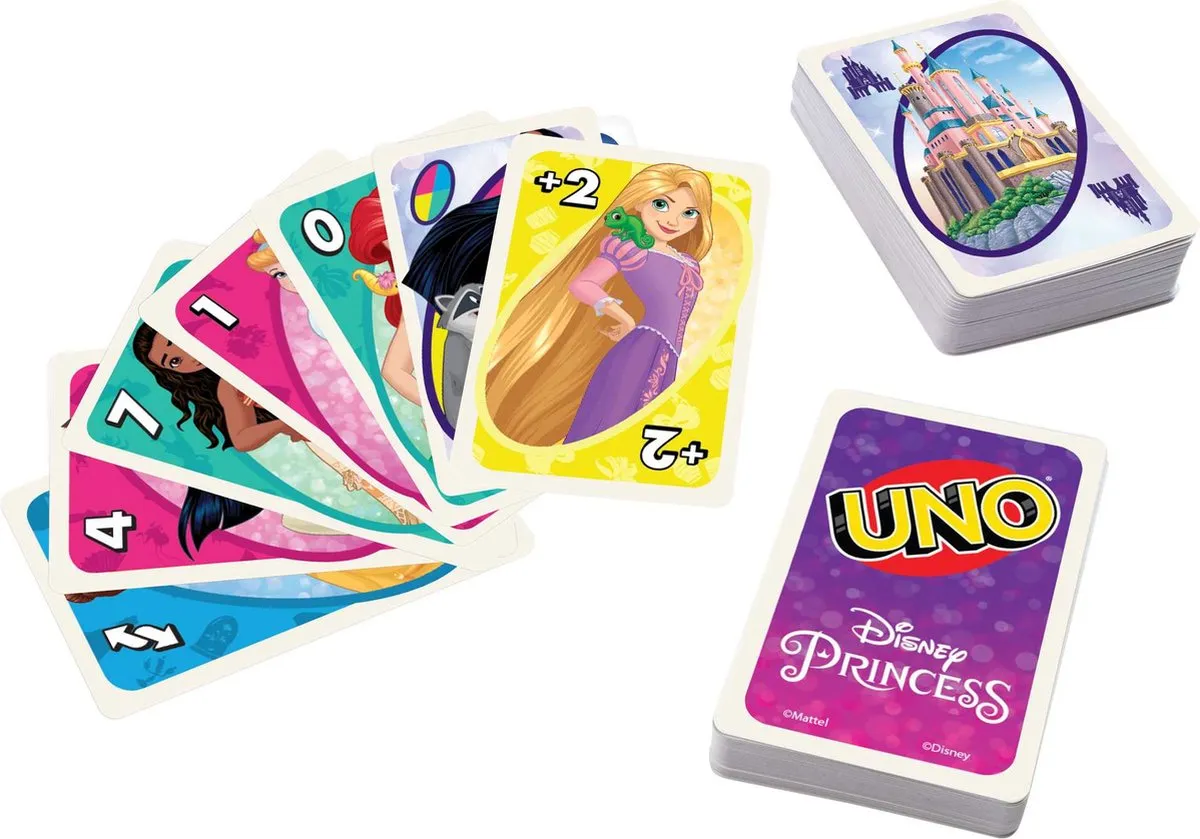 Mattel Games UNO Disney Princess Kaartspel GYY69