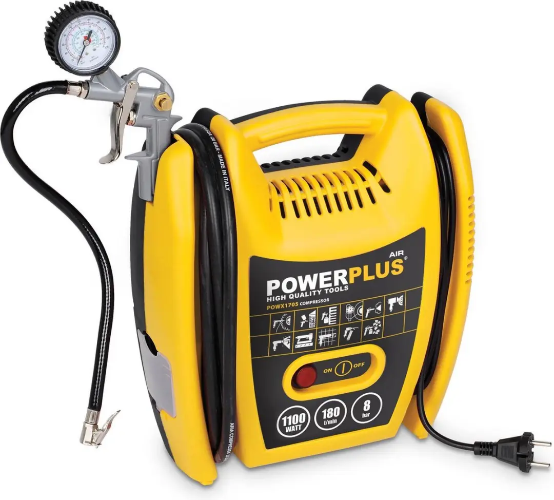 Powerplus POWX1705 Luchtcompressor 1100W