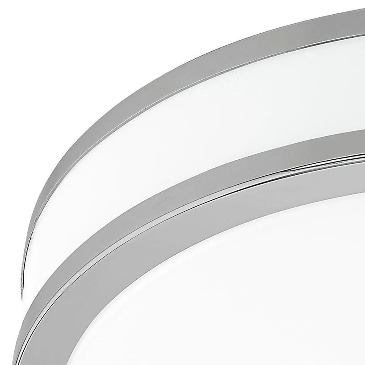 Eglo Palermo 2 Wandlamp - 1 Lichtpunt Ø28cm - Wit/Chroom