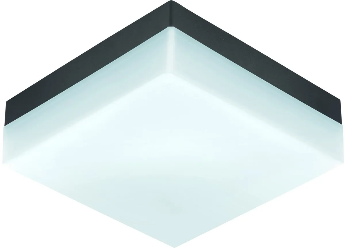 Eglo Sonella LED Plafondlamp 21,5cm - Antraciet/Wit