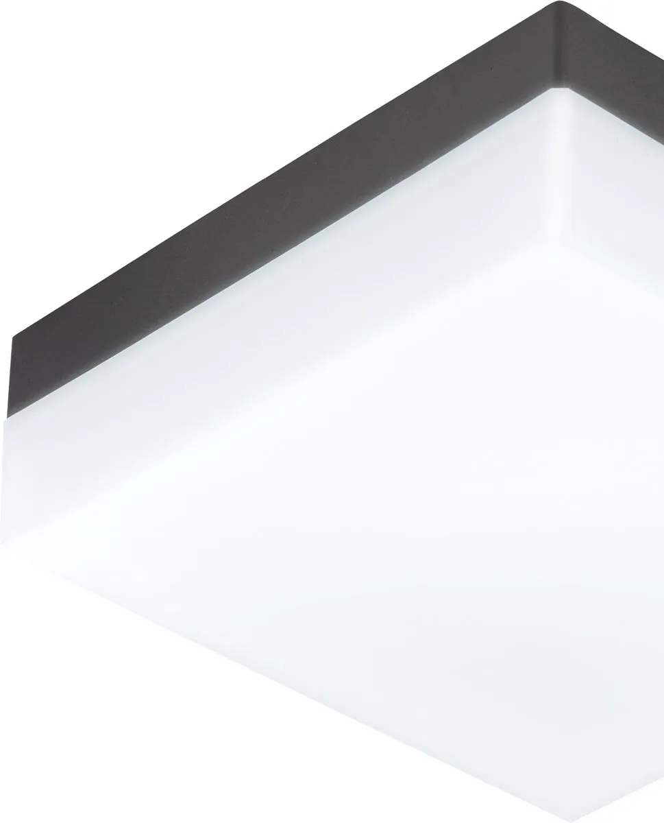 Eglo Sonella LED Plafondlamp 21,5cm - Antraciet/Wit