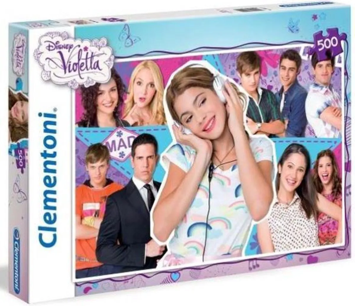 Clementoni Violetta My World Puzzel 500 Stuks